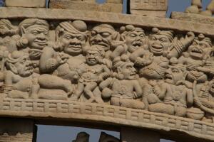 Esculturas hindúes del Rey Ashoka