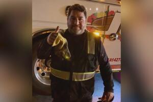 A Jorge Arias le dispararon cuando trabajana con su grúa, sobrevivió pero enfrenta una larga recuperación