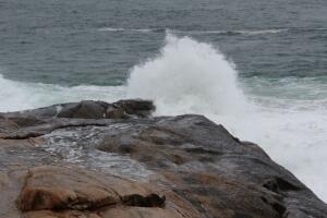 Ressaca marítima no Rio de Janeiro