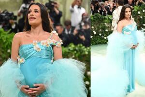 Lea Michele en la Met Gala 2024.