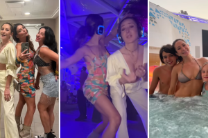 Vacaciones de Geraldine Bazán en Las Bahamas