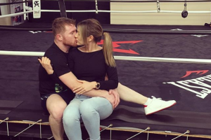 Saúl 'Canelo' Álvarez Fernanda Gómez Martínez 