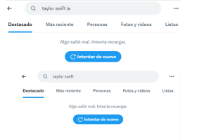 X (Twitter) bloquea las búsquedas de Taylor Swift, tras la difusión de imágenes explícitas creadas con IA. 