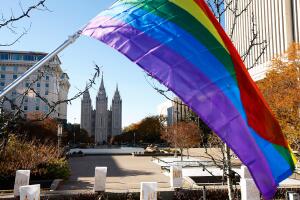 Mormons Protests Church's New Ruling Against Children Of Same-Sex Couples