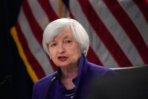 Federal Reserve Chair Janet Yellen Holds Press Conference On Interest Rates