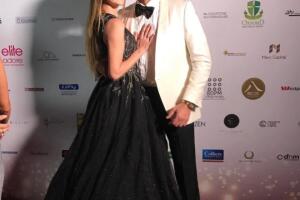 Marlene Favela y su prometido George Seely