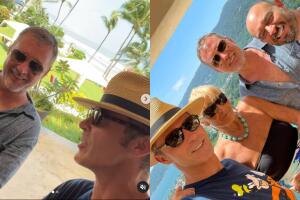 La aparición de los dos hijos de Andrés García ocurre justo cuando el actor anunció que hizo cambios en su testamento. 