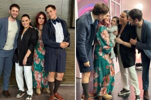 RBD se reunió en el bautizo de la hija de Maite Perroni pero sin Anahí