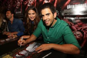 Eli Roth y Lorenza Izzo The Green Inferno