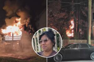 Familia mexicana sobrevive a devastador incendio su casa en Mount Vernon
