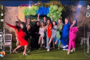 Eduin Caz asistió al 'baby shower' que se le organizó a su ex Daisy Anahy.