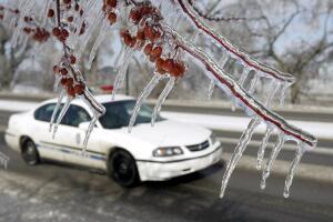 State Emergency Declared As Winter Storms Batter Kansas