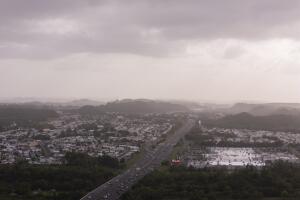 CARIBE-NUBE DE POLVO