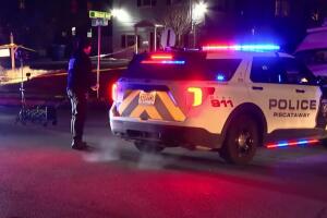 Identifican a sospechoso abatido por policía en Piscataway acusado de asesinar a su madre y abuelos.