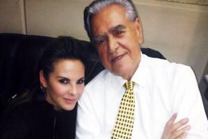 Eric del Castillo siempre muestra apoyo incondicional a su hija.