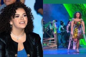 Lucerito Mijares, hija de Lucero, sufre accidente horas antes de su estreno teatral y termina con fractura