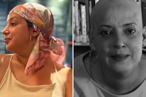 La actriz Inima Fuentes mostró su lucha contra el cáncer en el cortometraje 'Marrón'.