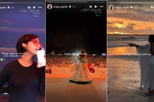 Ángela Aguilar lanzó un mensaje en sus Historias de Instagram.