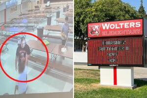 Comparten video en donde el ex director de la Escuela Primaria Wolters, Brian Vollhardt, golpea a un estudiante.