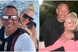 Alex Rodríguez y su novia Jaclyn Cordeiro