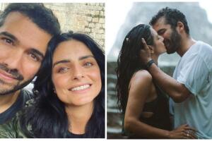 Aislinn Derbez y Jonathan Kubben confirman su noviazgo con un romántico beso en Paris