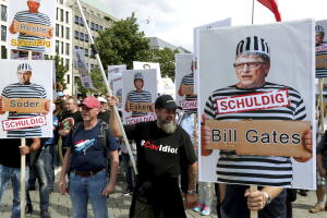Virus Outbreak Germany Protests