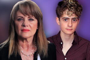 Erika Buenfil y su hijo Nicolás