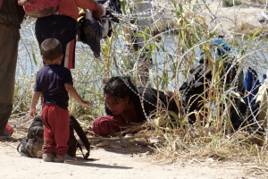 niño 3 años muere inmigrante Río Bravo Eagle Pass Texas