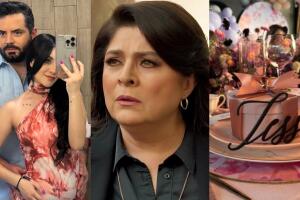 Victoria Ruffo acude a 'baby shower' de su hijo José Eduardo Derbez y su novia: fotos