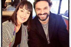 Iván Sánchez y Gabriela de la Garza en Nueva York