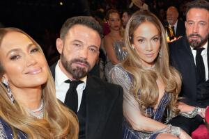 JLo y Ben Affleck en los GRAMMY 2023: fotos de la cara del actor aparentemente aburrido durante la gala 
