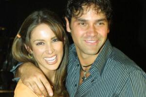 Jacqueline Bracamontes y Valentino Lanús