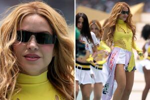 Shakira deja ver de cerca su rostro tras señalamientos de que lucía “diferente” en la inauguración del Mundial de Futbol