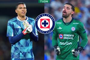 Kevin Mier y Andrés Gudiño en Cruz Azul