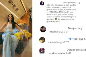 Ángela Aguilar aseguró que es argentina