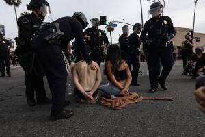 America Protests Los Angeles