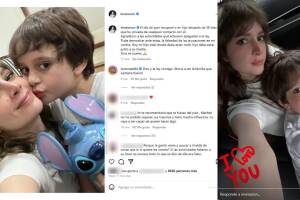 Imelda Tuñón se reune con su hijo