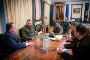 Ruddy y Zelensky