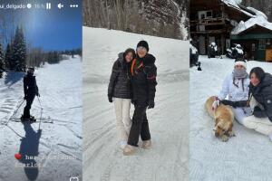 Carlota, la hija menor de 'Chiqui' Delgado, acompañó a la pareja en su escapada de 'spring break'. 