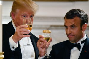 Macron Trump