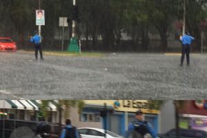 Policía de Puerto Rico tránsito apagón