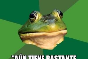 meme rana y chicle