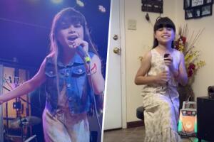 Mariapaula Mazon canta como Selena Quintanilla