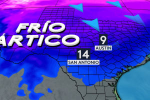 frío-ártico-nieve-Austin-San-Antonio-Texas