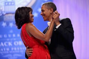 barack y michelle obama bailando
