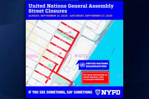 Las restricciones viales estarán vigentes hasta el 27 de septiembre.