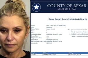 Esta fue la foto y ficha del arresto de Daniela Castro en septiembre de 2018.  