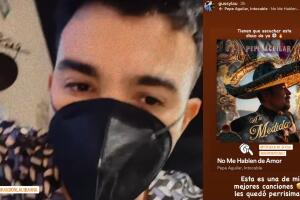 Así promocionó Gussy Lau la canción que compuso para Pepe Aguilar.
