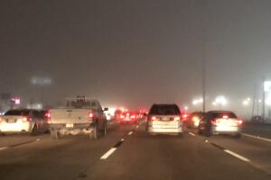 Neblina densa en Houston