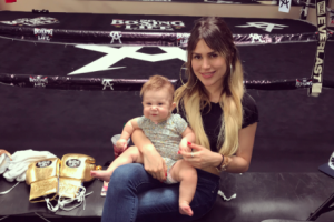 Saúl 'Canelo' Álvarez y Fernanda Gómez Martínez hija 